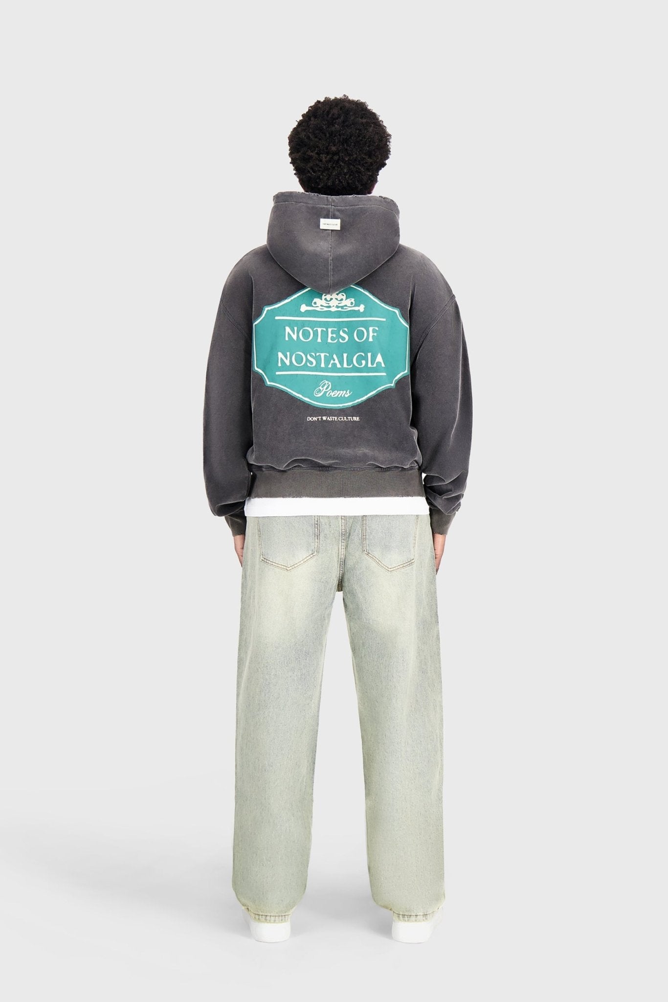 DON'T WASTE CULTURE Ulric | Washed Black - D15.1870.Black - Mentastore