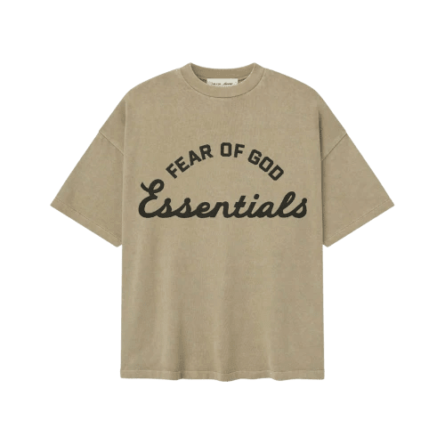Fear of God Essentials 90s Faded Dune T-Shirt -  - Mentastore