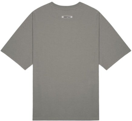 Fear of God Essentials Applique Logo T-Shirt Cement - Mentastore