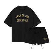 Fear of God Essentials Black/Yellow Summer Set