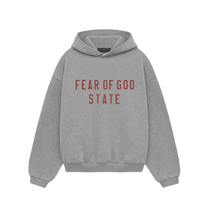 Fear of God Essentials Dark Heather Hoodie Kids -  - Mentastore