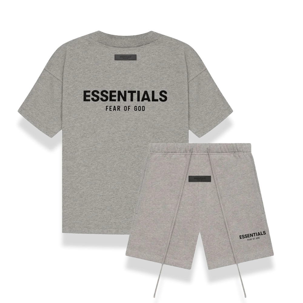 Fear of God Essentials Dark Oatmeal Summer set - Mentastore