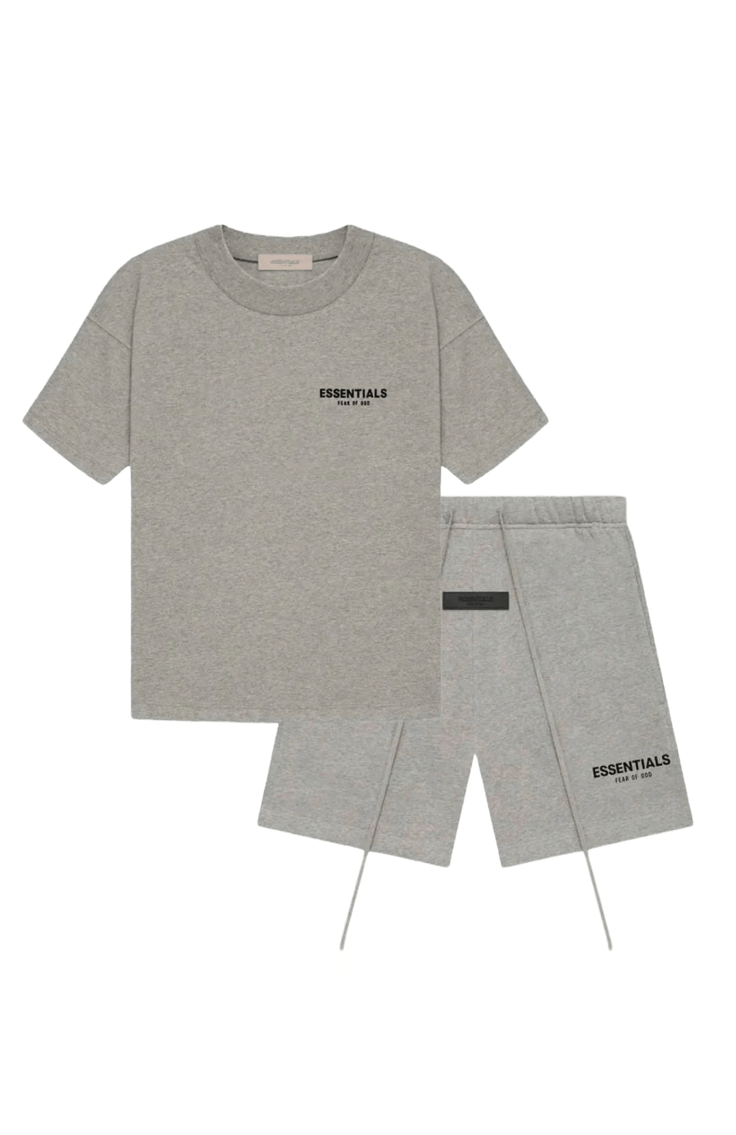 Fear of God Essentials Dark Oatmeal Summer Set Kids -  - Mentastore