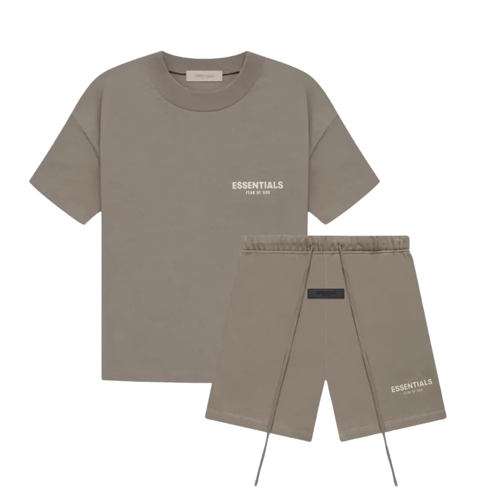 Fear of God Essentials Desert Taupe Summer set - Mentastore