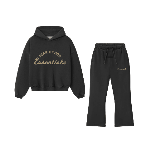 Fear of God Essentials Faded Black Kids -  - Mentastore