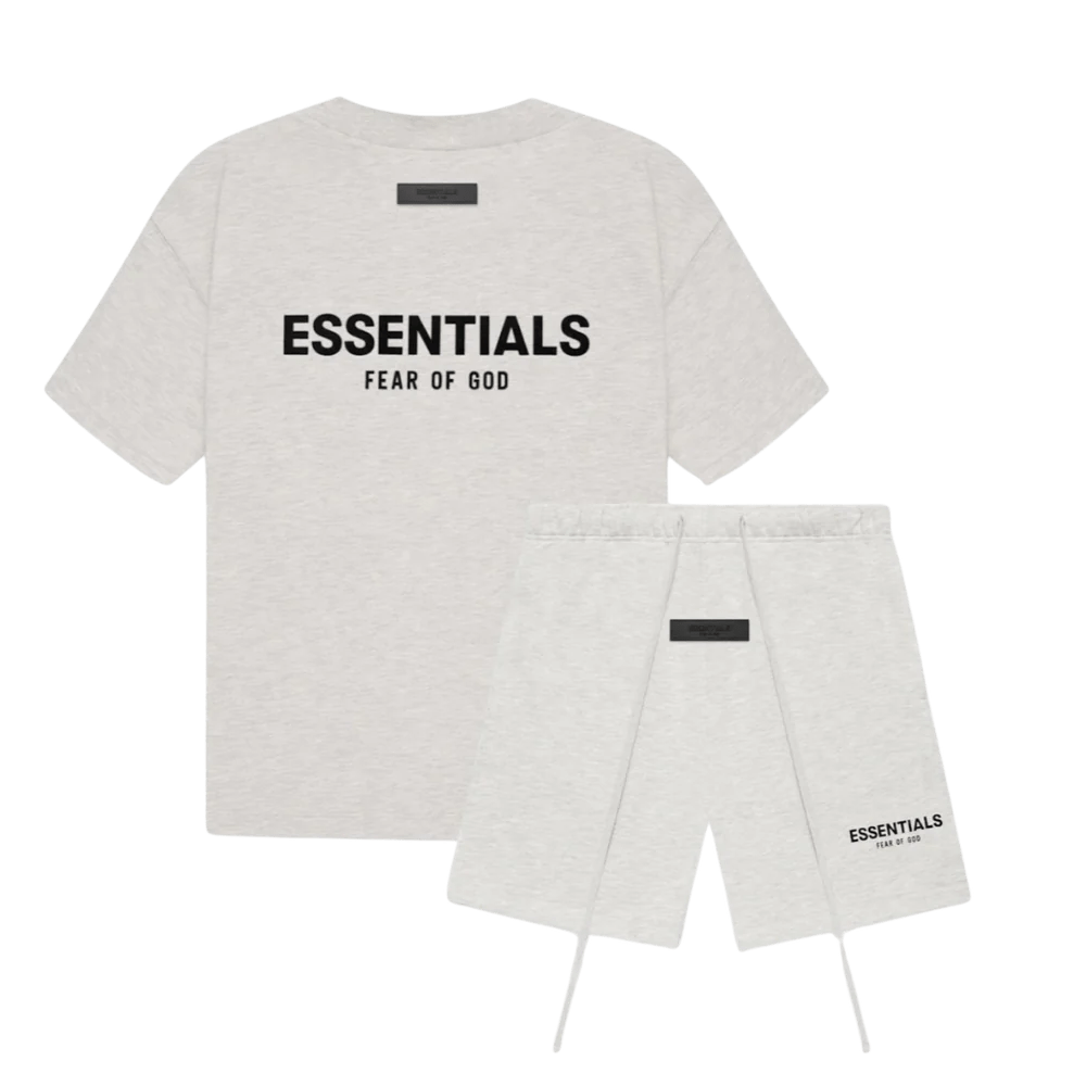 Fear of God Essentials Light Oatmeal Summer set - Mentastore