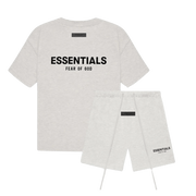 Fear of God Essentials Light Oatmeal Summer Set