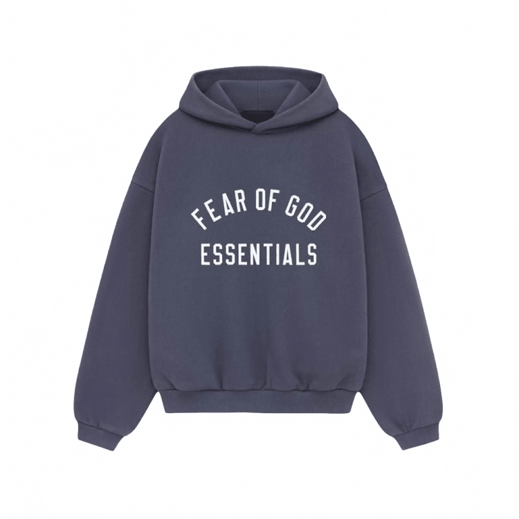 Fear of God Essentials Marine Hoodie Kids -  - Mentastore