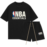 Fear of God Essentials NBA Black White Summer Set