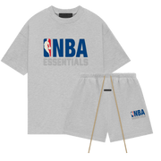 Fear of God Essentials NBA Light Heather Summer Set
