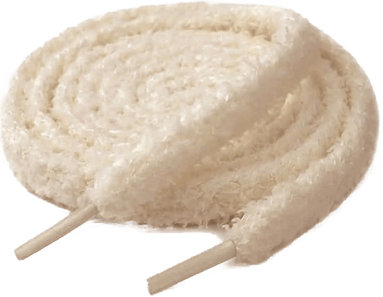 Fluffy laces Cream 120 cm -  - Mentastore