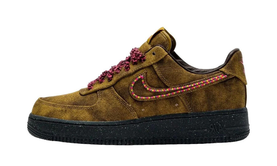 Nike Air Force 1 Low '07 QS Boucle Desert Moss Fierce Pink