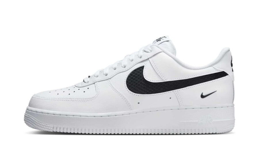 Nike Air Force 1 Low SE Nylon Swoosh White Black