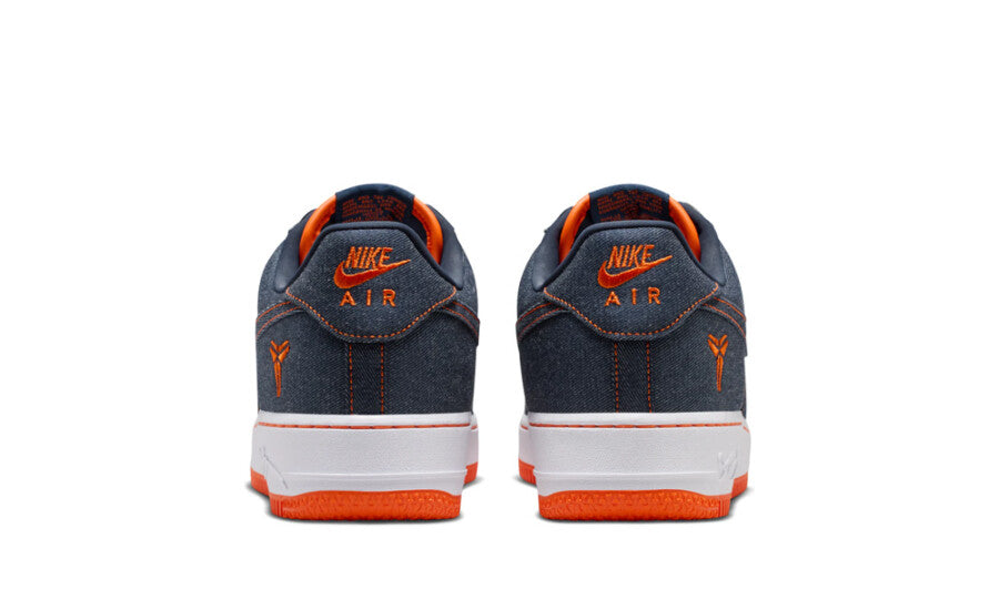 Nike Air Force 1 Low Protro Kobe Bryant Denim Obsidian Safety Orange