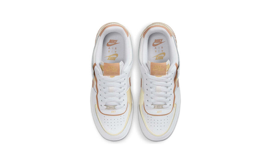 Nike Air Force 1 Low Shadow White Team Gold Rattan (Women's)