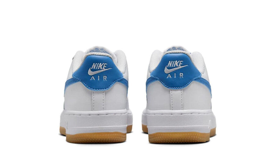 Nike Air Force 1 Low White Gum Light Brown Blue Beyond (GS)