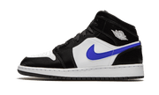 Jordan 1 Mid Black Racer Blue GS