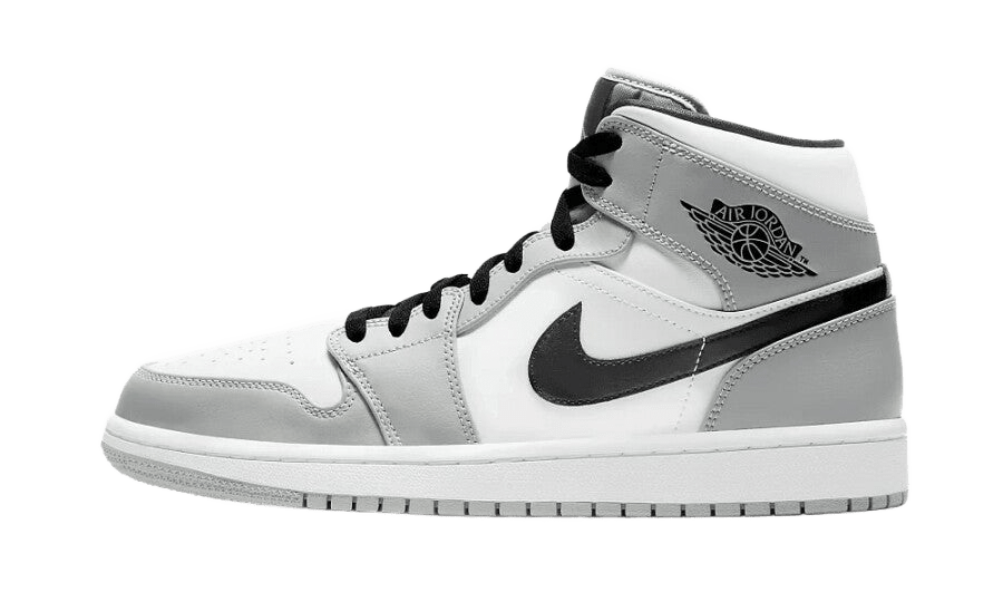 Jordan 1 Mid Light Smoke Grey - 554724-092 - Mentastore
