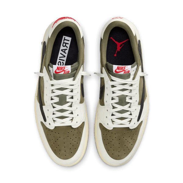 Jordan 1 Retro Low OG SP 'Travis Scott Medium Olive' - DM7866-200 - Mentastore