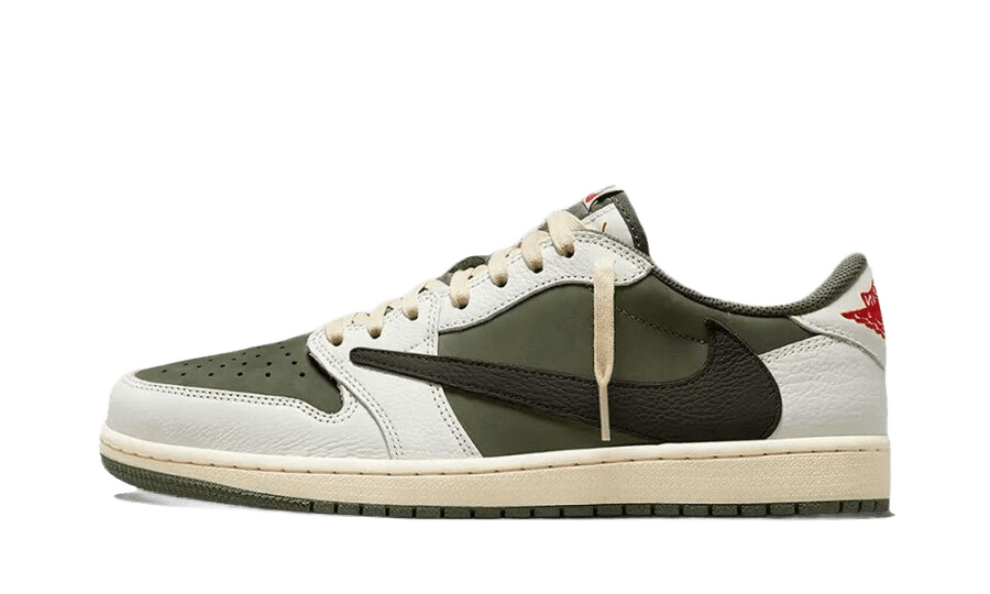 Jordan 1 Retro Low OG SP 'Travis Scott Medium Olive' - DM7866-200 - Mentastore