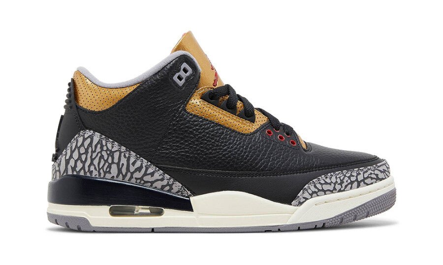 Jordan 3 Retro Black Cement Gold - CK9246-067 - Mentastore
