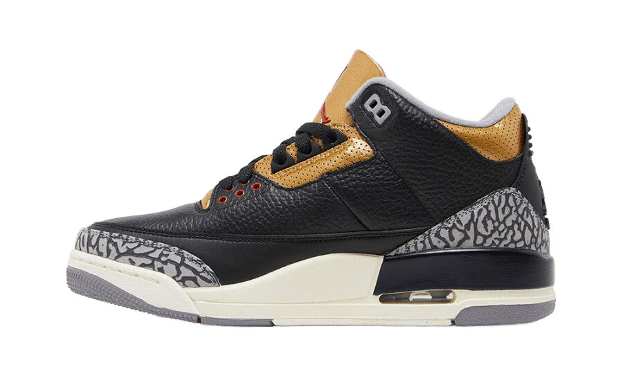 Jordan 3 Retro Black Cement Gold - CK9246-067 - Mentastore