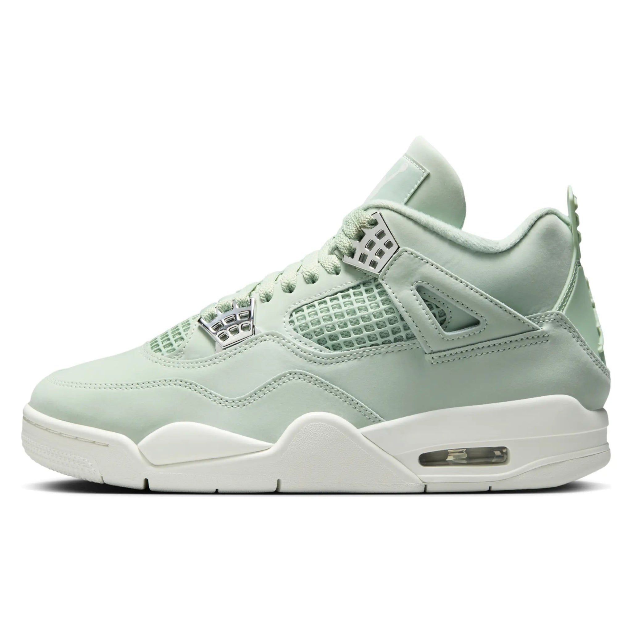 Jordan 4 Retro Seafoam Sail (Women's) - Mentastore