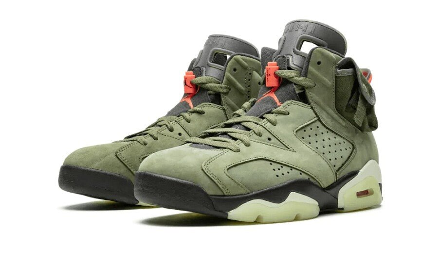 Jordan 6 Retro Travis Scott Medium Olive - CN1084-200 - Mentastore