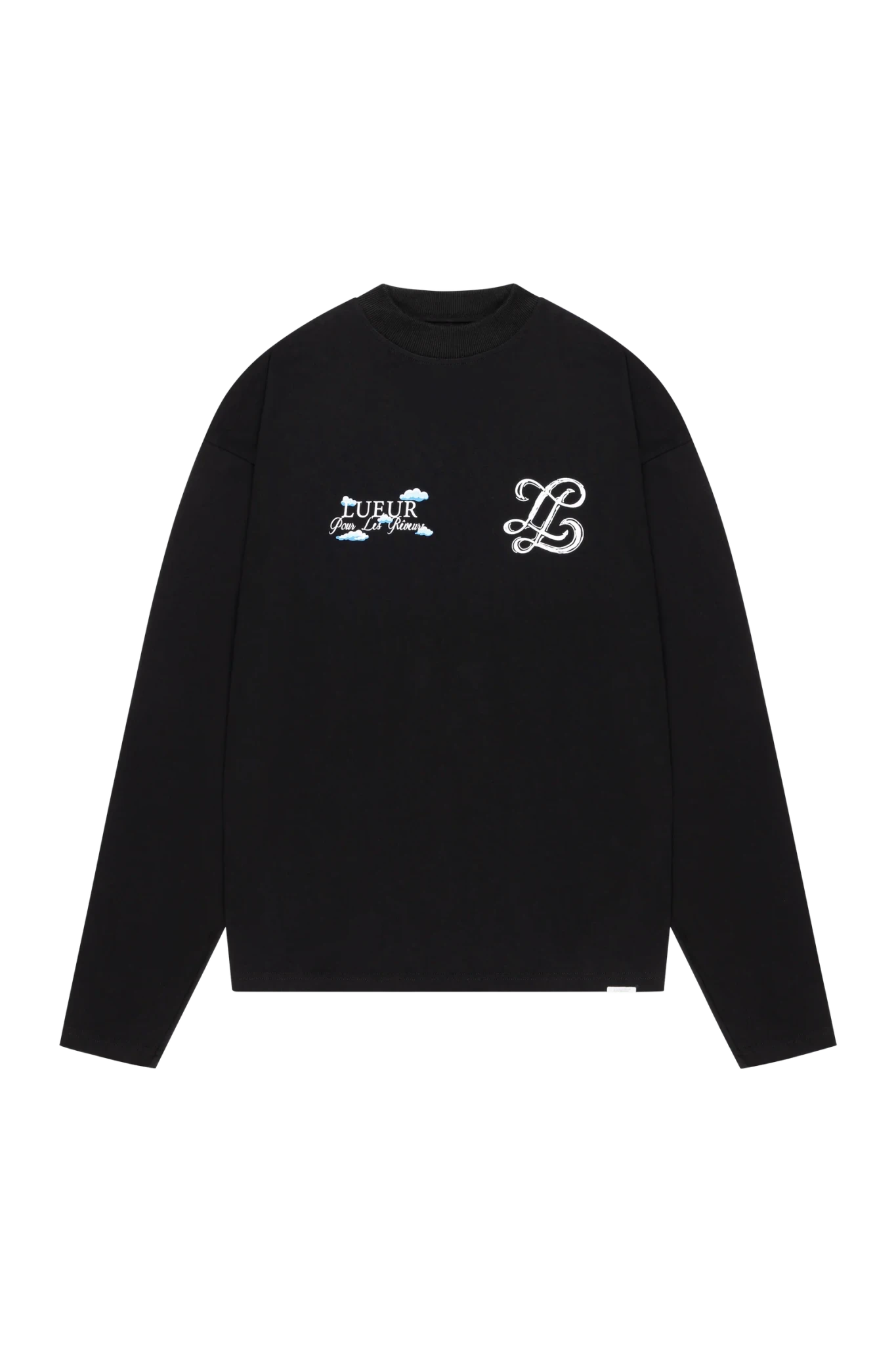 Lueuer - CLOUDY MONOGRAM long sleeve -  - Mentastore