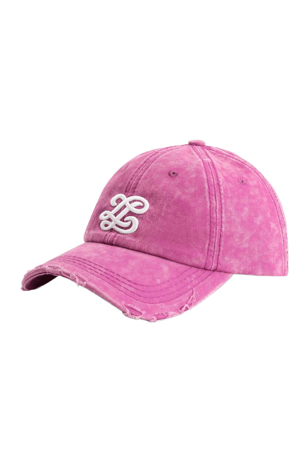 Lueur - Distressed Washed Pink Cap -  - Mentastore