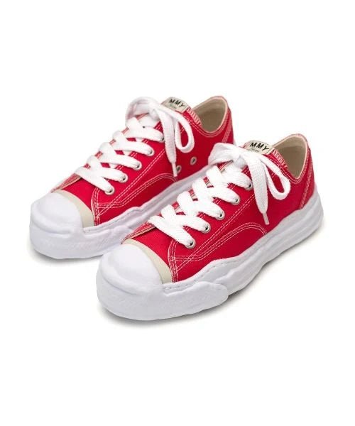 Maison Mihara Yasuhiro Hank OG Sole Canvas Low Red - A05FW702-RED - Mentastore