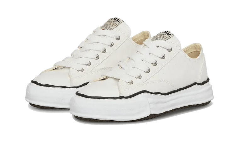 Maison Mihara Yasuhiro Peterson 23 OG Sole Canvas Low White - A11FW702-WHT - Mentastore
