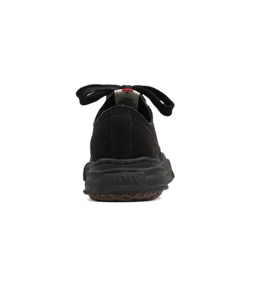 Maison Mihara Yasuhiro Peterson OG Sole Canvas Low Black Black - A01FW702-BLKBLK - Mentastore