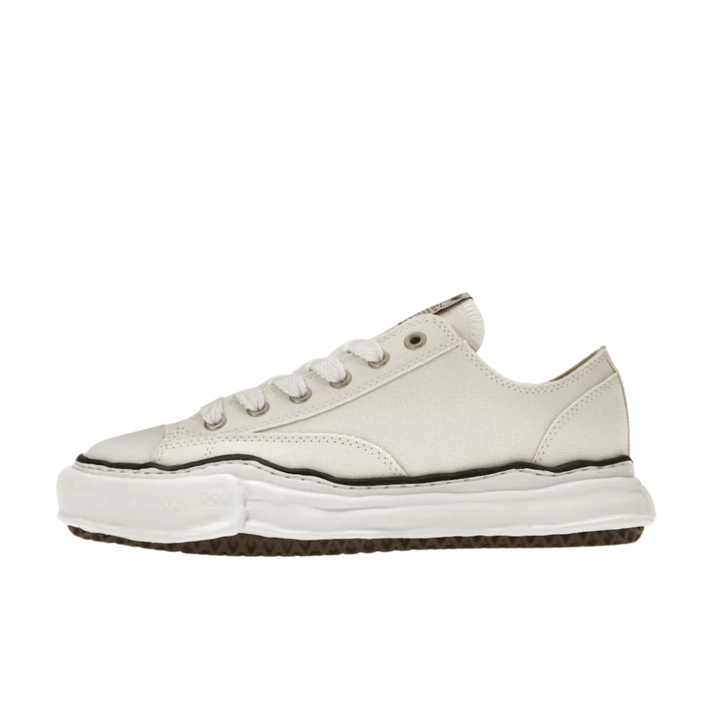 Maison Mihara Yasuhiro Peterson OG Sole Canvas Low White - A01FW702 - Mentastore