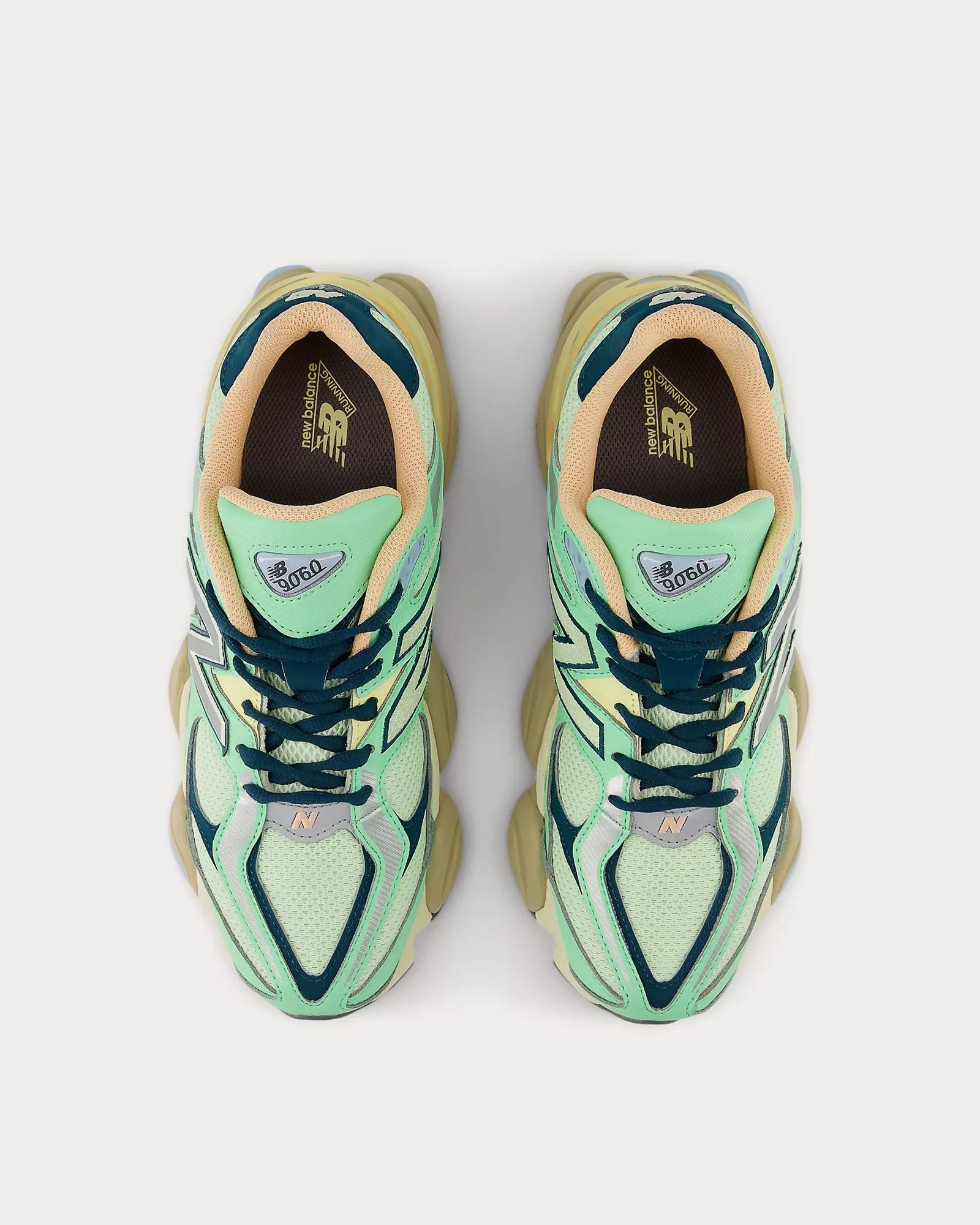 New Balance 9060 Green/Sweetgrass/Deep Ocean/Silver Metallic