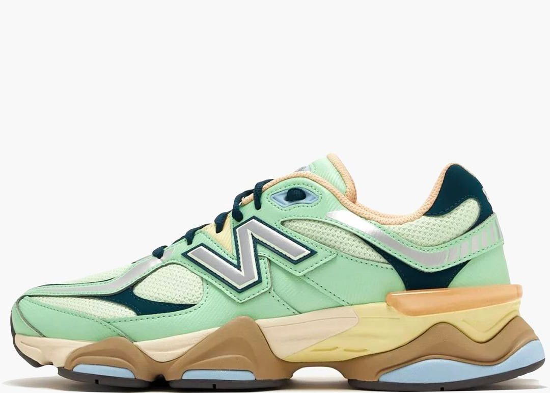 New Balance 9060 Green/Sweetgrass/Deep Ocean/Silver Metallic - U9060TMA - Mentastore