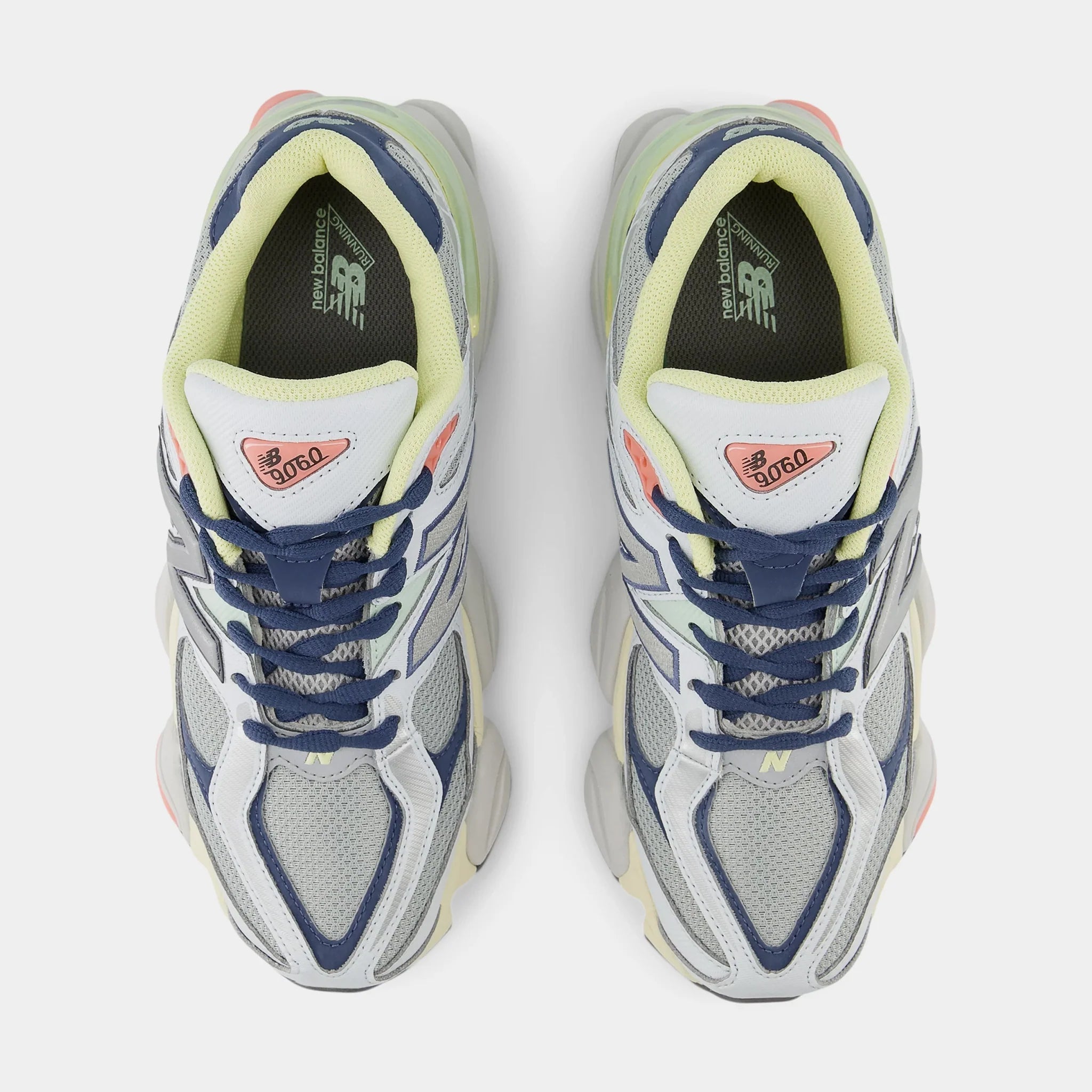 New Balance 9060 Grey/Yellow/Navy - U9060TMB - Mentastore