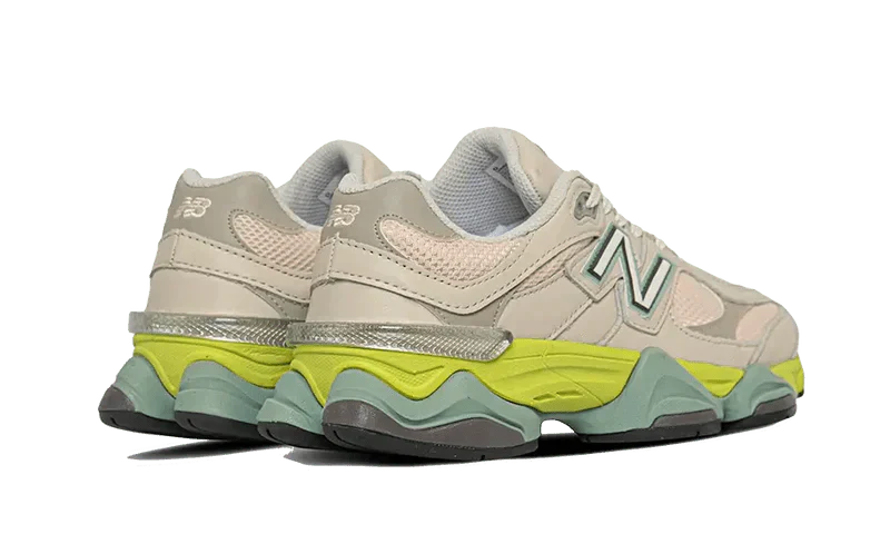 New Balance 9060 'Moonbeam Vintage Rose Lime' - Mentastore