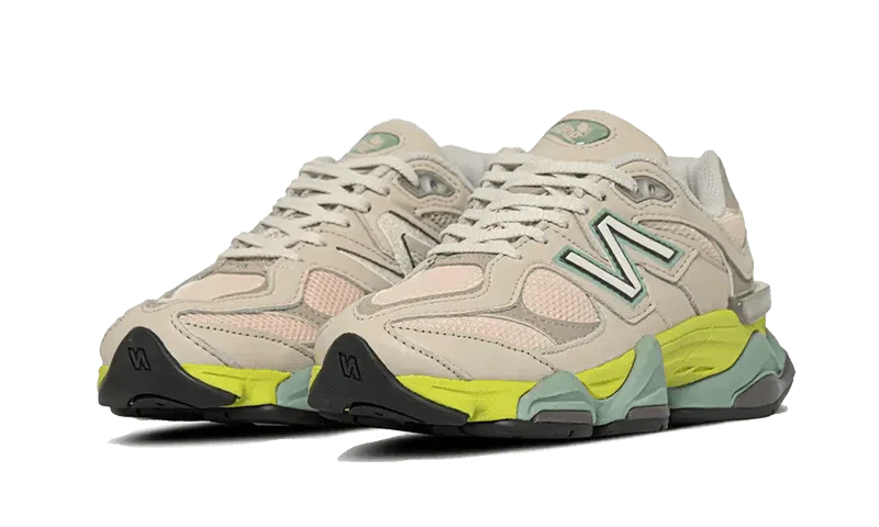 New Balance 9060 'Moonbeam Vintage Rose Lime' - Mentastore