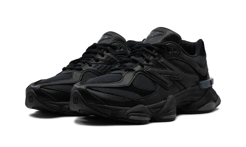 New Balance 9060 'Triple Black Leather' (U9060NRI)