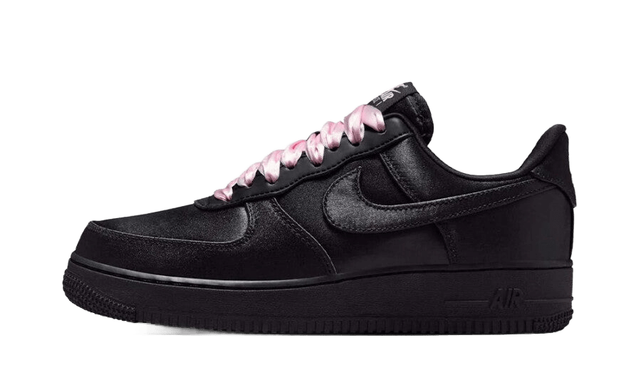 Nike Air Force 1 Low '07 LV8 Black Satin (Women's) - IH2034-010 - Mentastore