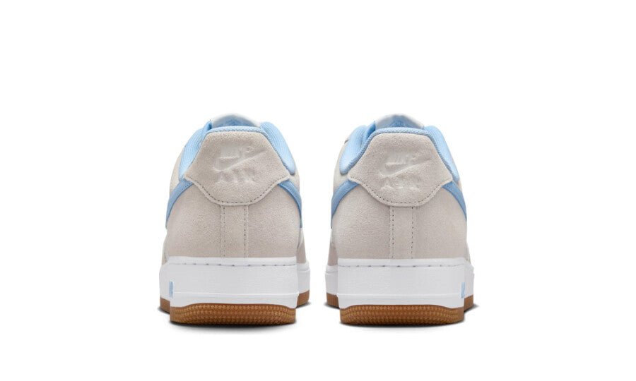 Nike Air Force 1 Low '07 LV8 Photon Dust White Gum Medium Brown Psychic Blue - IB6388-002 - Mentastore