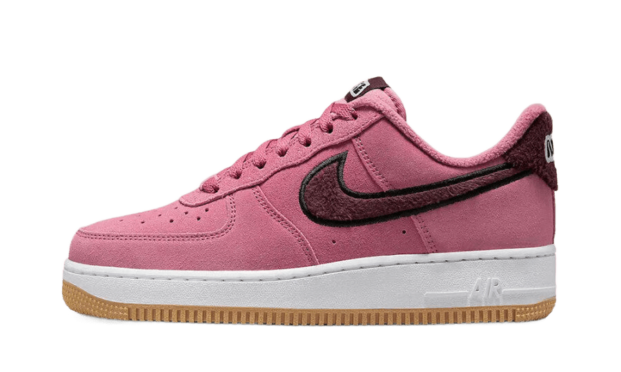 Nike Air Force 1 Low '07 SE Desert Berry Gum Fleece (Women's) - DQ7583-600 - Mentastore