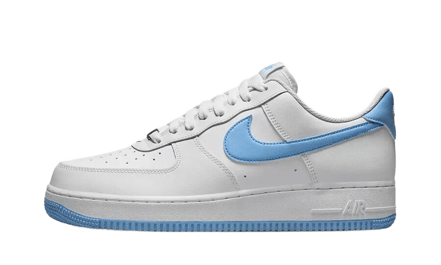 Nike Air Force 1 Low '07 White Aquarius Blue - FQ4296-100 - Mentastore