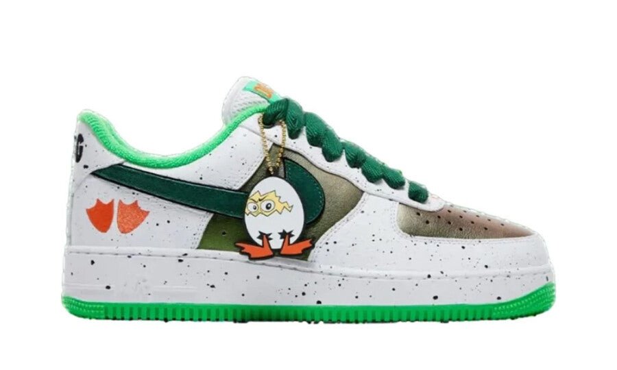 Nike Air Force 1 Low Ducks of a Feather University of Oregon Egg or Duck - IU7613-100 - Mentastore