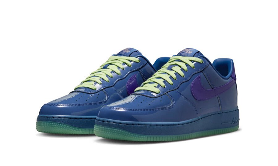Nike Air Force 1 Low Patent Leather Mystic Navy Grape Ice - IO4489-400 - Mentastore