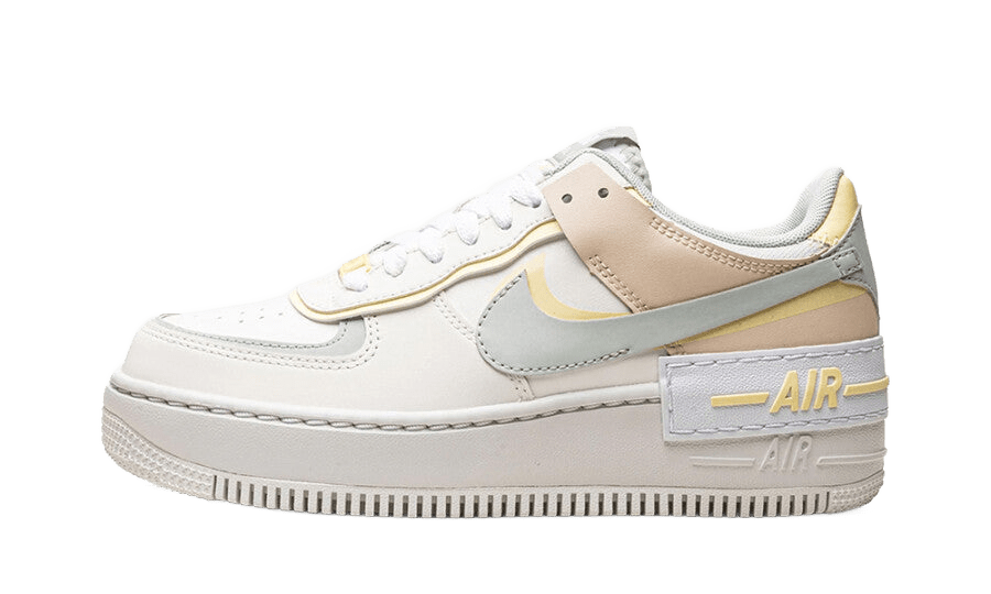 Nike Air Force 1 Low Shadow Sail Light Silver Citron Tint (Women's) - DR7883-101 - Mentastore