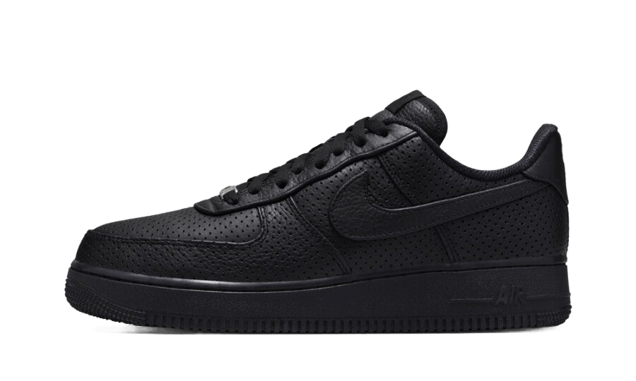 Nike Air Force 1 Low SP Triple Black Perforated - HF8189-001 - Mentastore