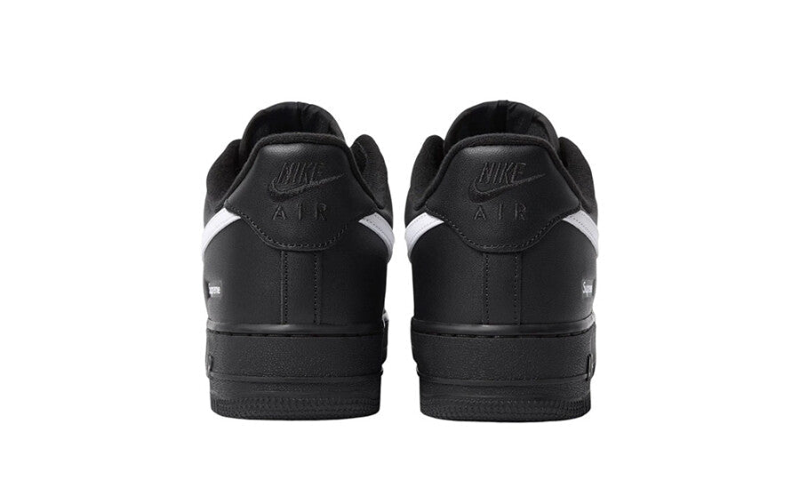 Nike Air Force 1 Low Supreme Black White - CU9225-002 - Mentastore