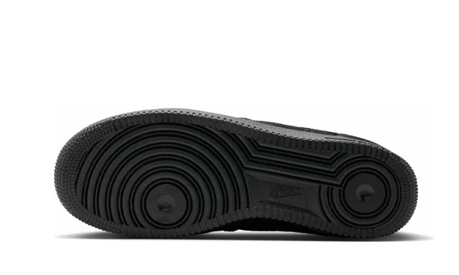 Nike Air Force 1 Low Triple Black Canvas - HV1204-002 - Mentastore